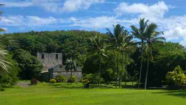 Distillery at Balaclava ruins