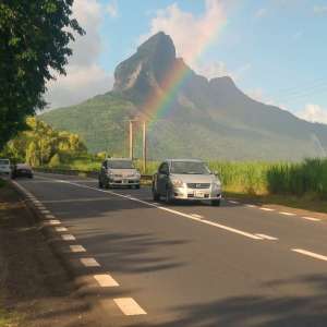 country road driving