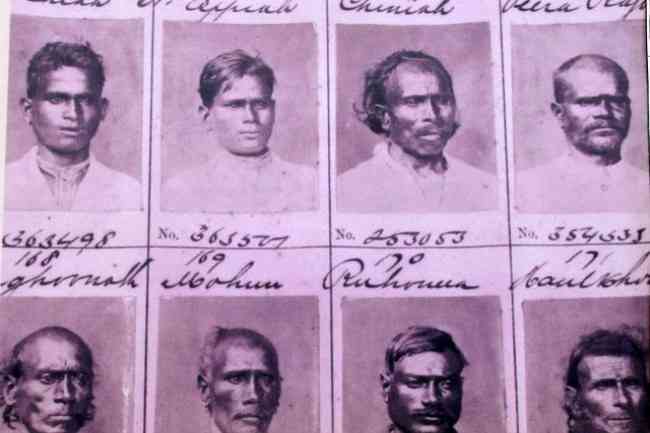 Records of immigrants that arrived in Mauritius as indentured labourers Record of immigrants that arrived in Mauritius as indentured labourers