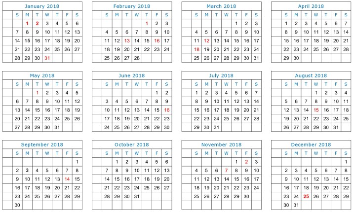 Mauritius Public Holidays 2018 with Calendar and Festivals