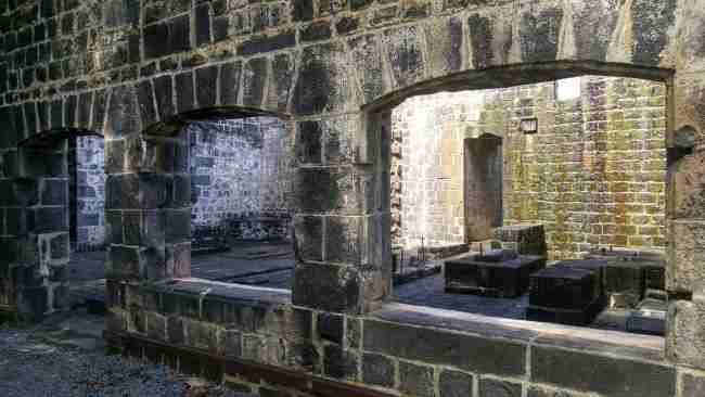 Iron work foundry at Balaclava ruins